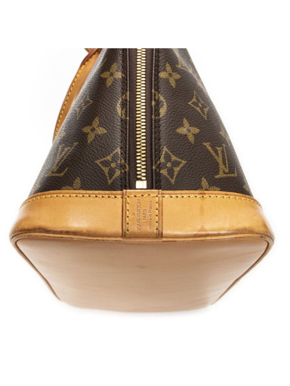 Louis Vuitton Alma Brown Monogram Canvas Handbag - Picture 7 of 10